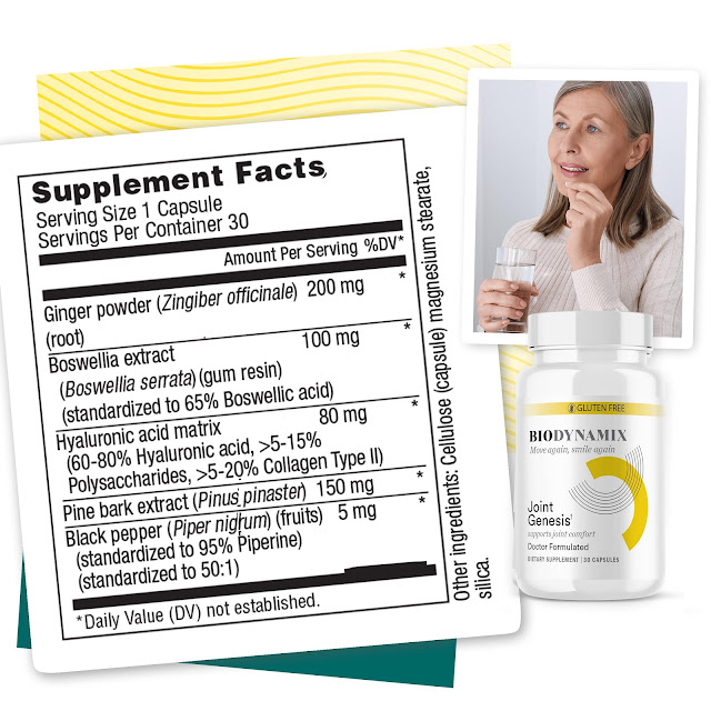 Overview explaining what Joint Genesis supplement is and how it helps joints
