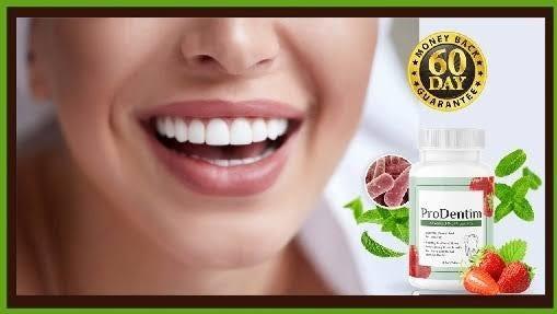 ProDentim FDA registered GMP certified supplement with 60-day money-back guarantee