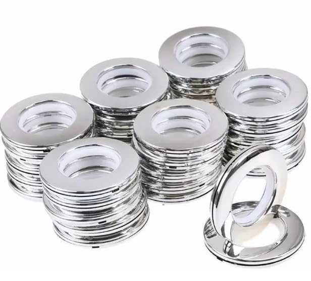 SHUTTLE Curtain Rings - Premium Quality with Lock System (Pack of 30) Shuttle curtain rings key features durable anti-rust smooth-glide design