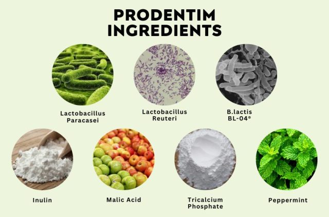 ProDentim natural ingredients and key oral health benefits