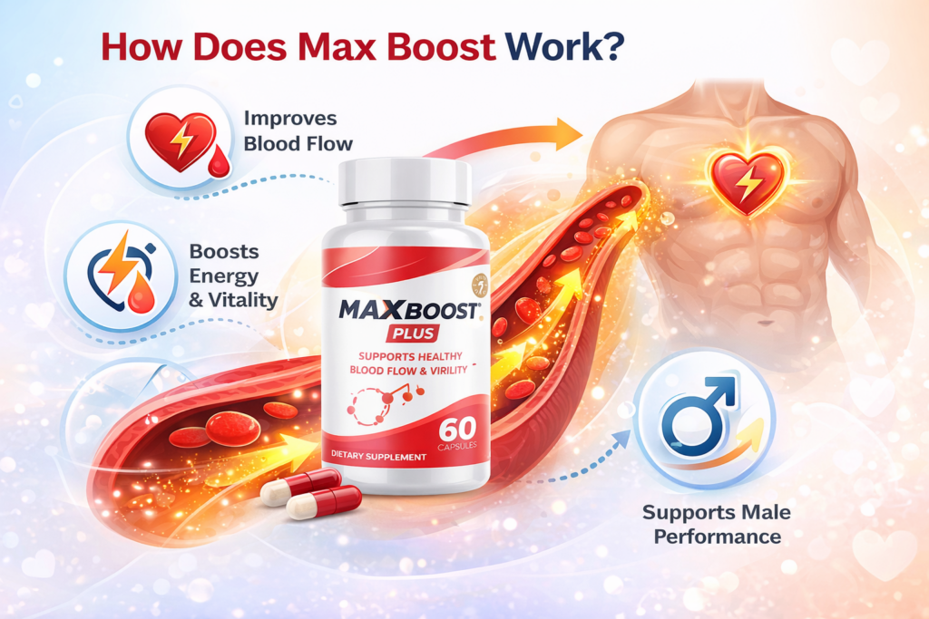 Max Boost Review – Natural Support for Healthy Erections & Male Vitality How Max Boost supports healthy blood flow and performance