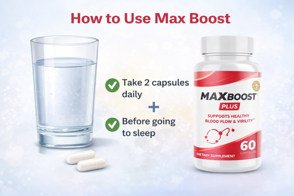 Max Boost Review – Natural Support for Healthy Erections & Male Vitality How to use Max Boost capsules daily for best results