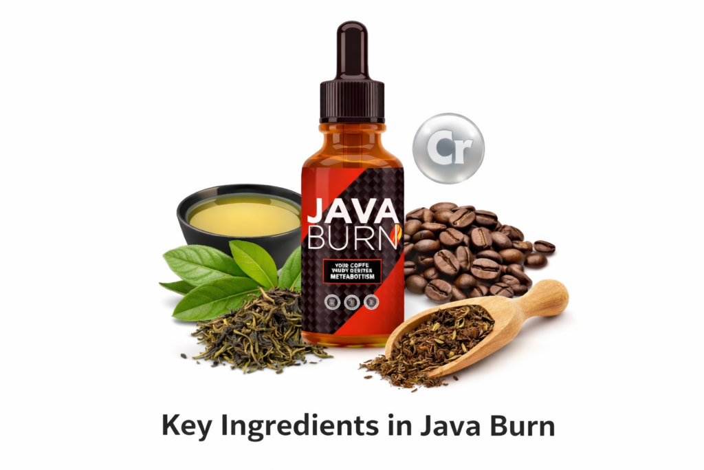 Java Burn Review: A Simple Coffee Add-On for Daily Metabolism Support Natural ingredients used in Java Burn including green tea extract and coffee components