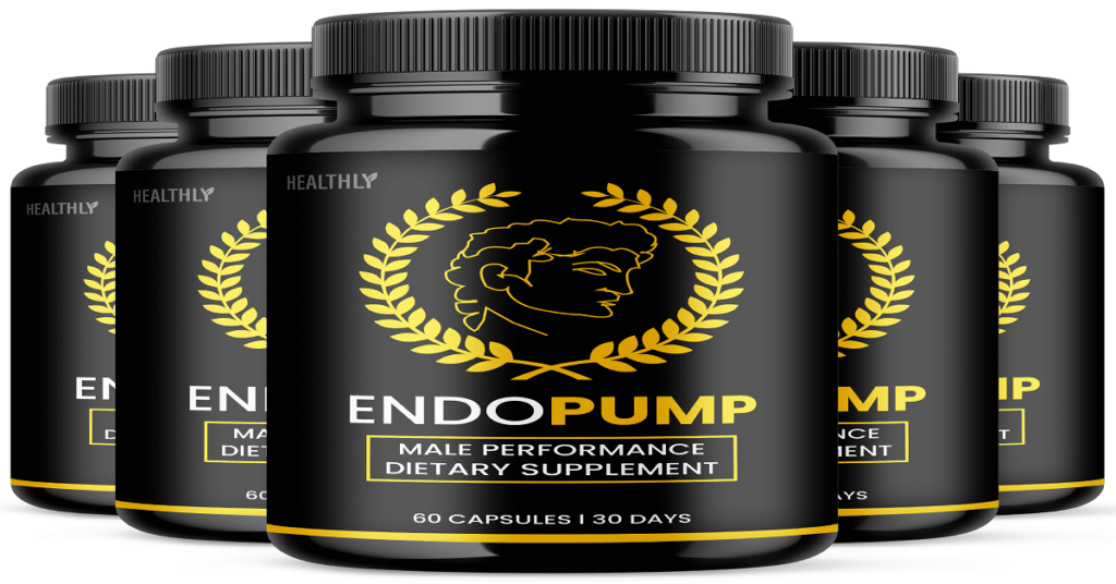 EndoPump male performance dietary supplement capsules bottle