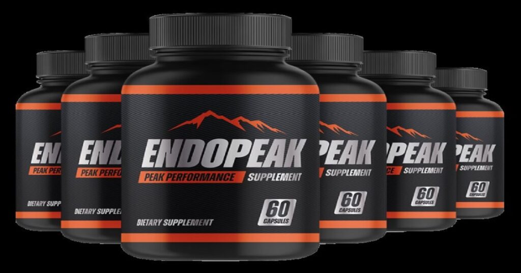 EndoPeak Review – Natural Support for Male Vitality, Energy & Performance EndoPeak dietary supplement bottle for men performance support