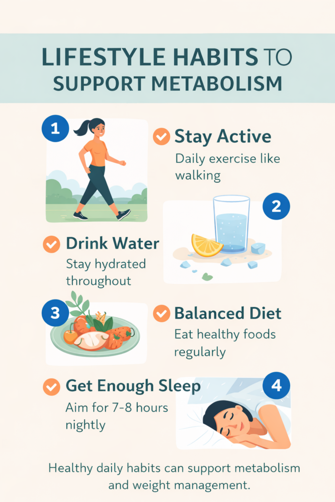 natural lifestyle tips to support metabolism and weight management