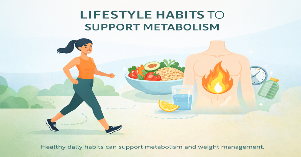 Slow Metabolism and Weight Gain: Lifestyle Habits That May Help lifestyle habits to support metabolism and weight management